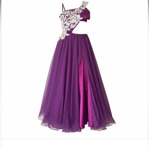 Revolution solo Tenth House purple maxi dance dress costume TH13017 SA adult